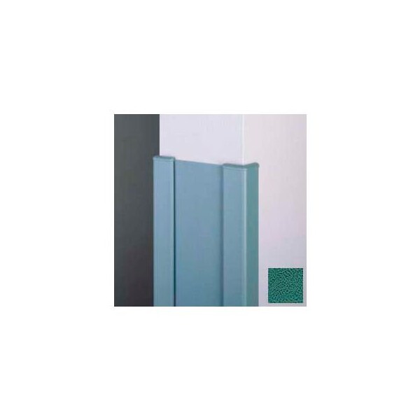 Pawling Surface Mounted End Wall 90Deg Corners, 2'' Wings, 4'H W/Caps, 6"W, Grotto, Recycled Vinyl CG-11R-4-300 - main